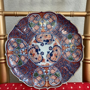 Japanese, Imari-style Porcelain Plate|Likely 1880–1930|Meiji era to early Showa period (circa 1880–1930)