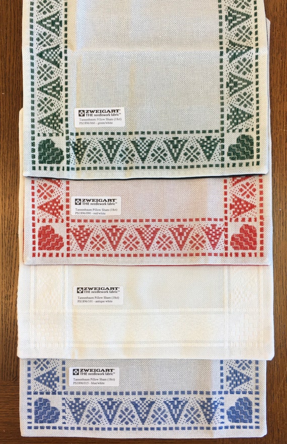 Zweigart Tannenbaum Fabric Square 18 Count Cross Stitch /& Hardanger Christmas