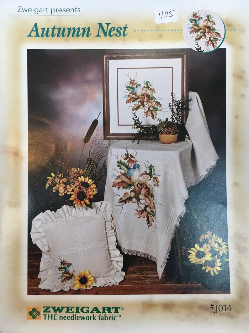 Needleworker's Delight Cross Stitch Patterns Autumn Nest Etsy