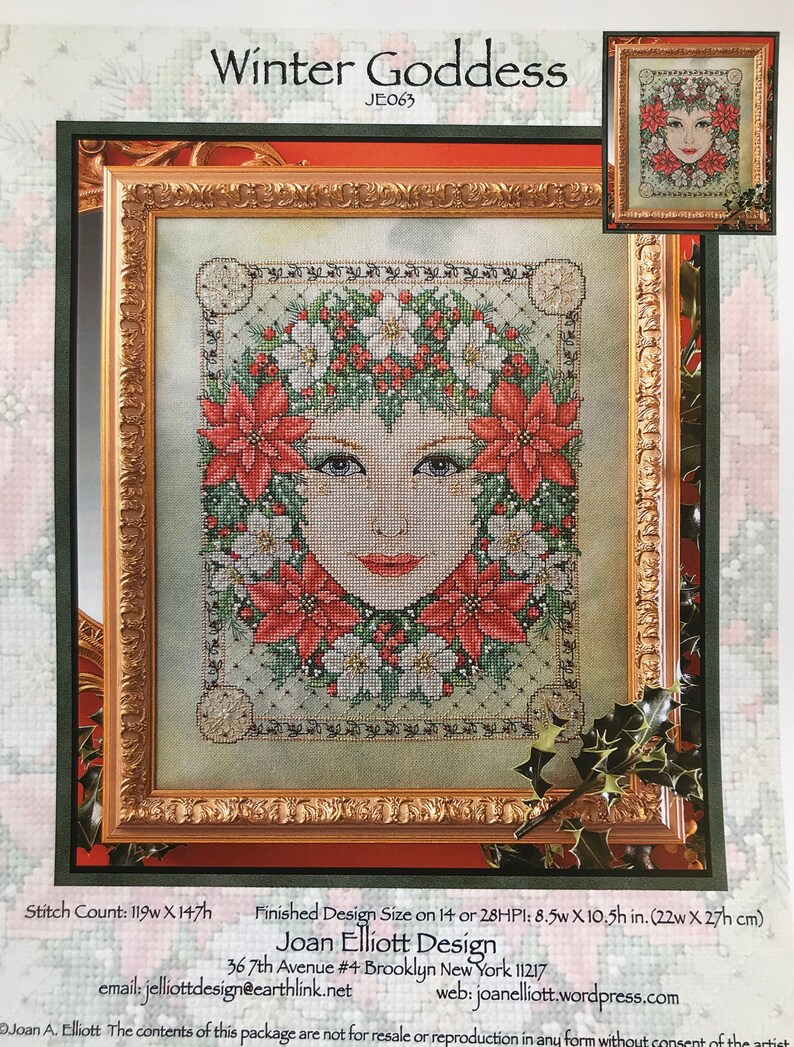 Joan Elliott Cross Stitch Patterns Fairy of the Wind Etsy
