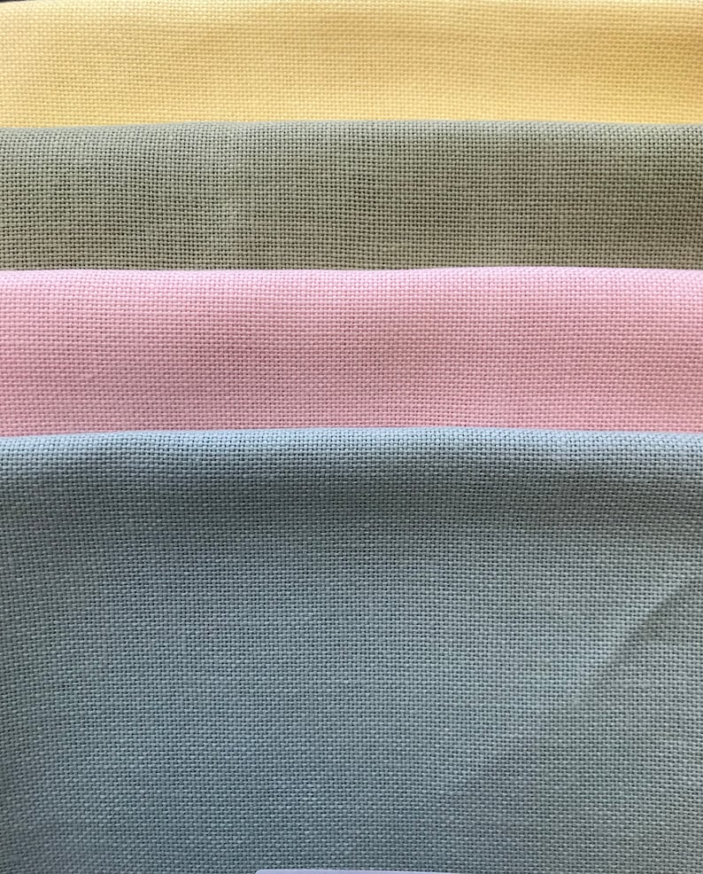 Zweigart Cork Linen Fabric 18 Count Fat Quarter 18 x 27 Cross Etsy