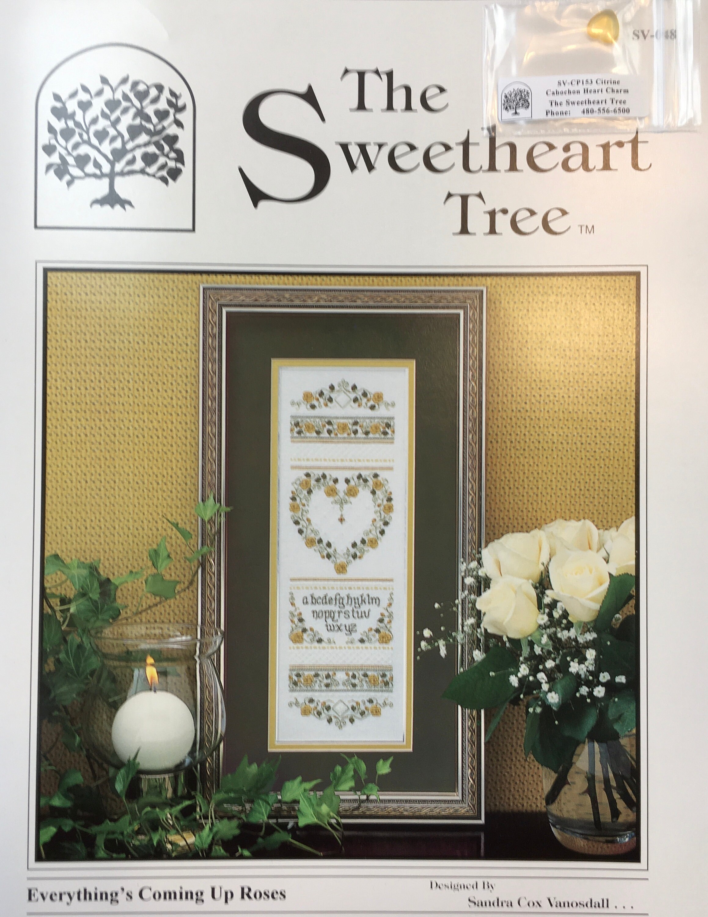 The Sweetheart Tree Counted Cross Stitch Patterns Bridal | Etsy