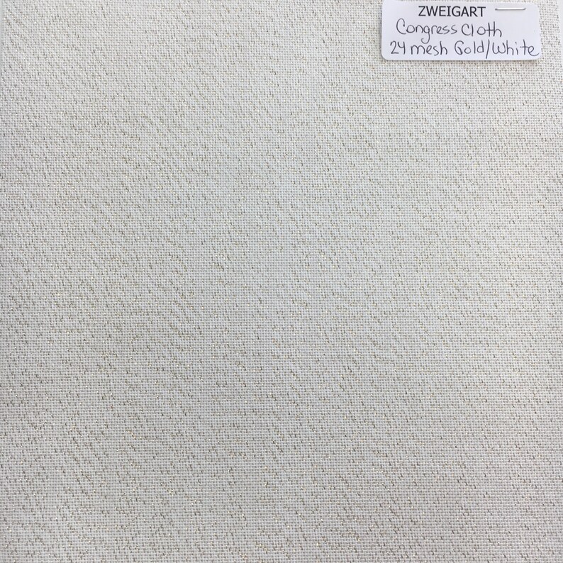 Zweigart Congress Cloth 24 Mesh Needlepoint Canvas White & Etsy