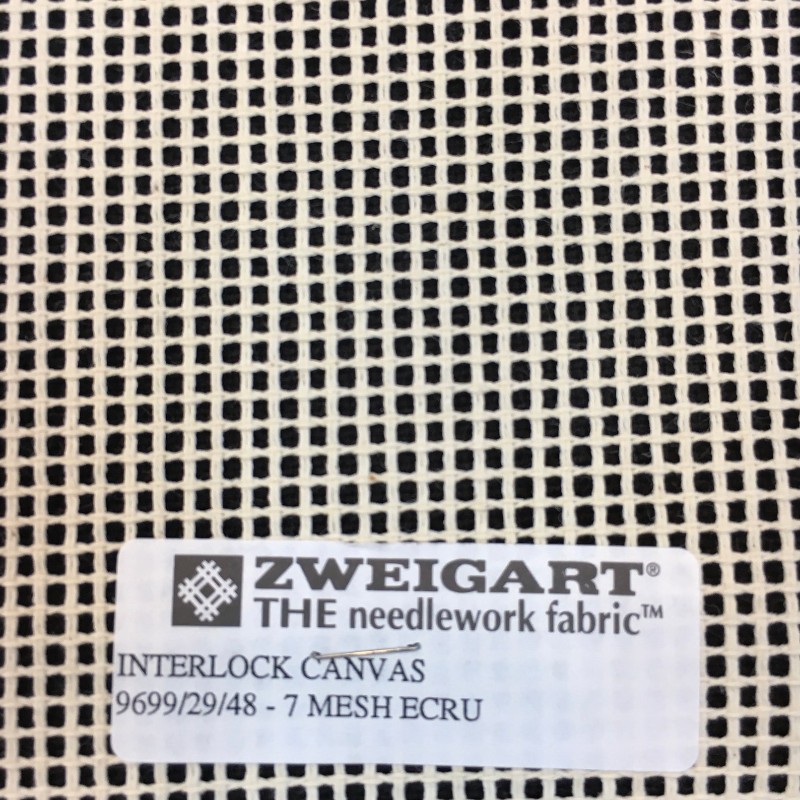 Interlock Needlepoint Canvas 7 Mesh Ecru Rug Canvas Custom Etsy