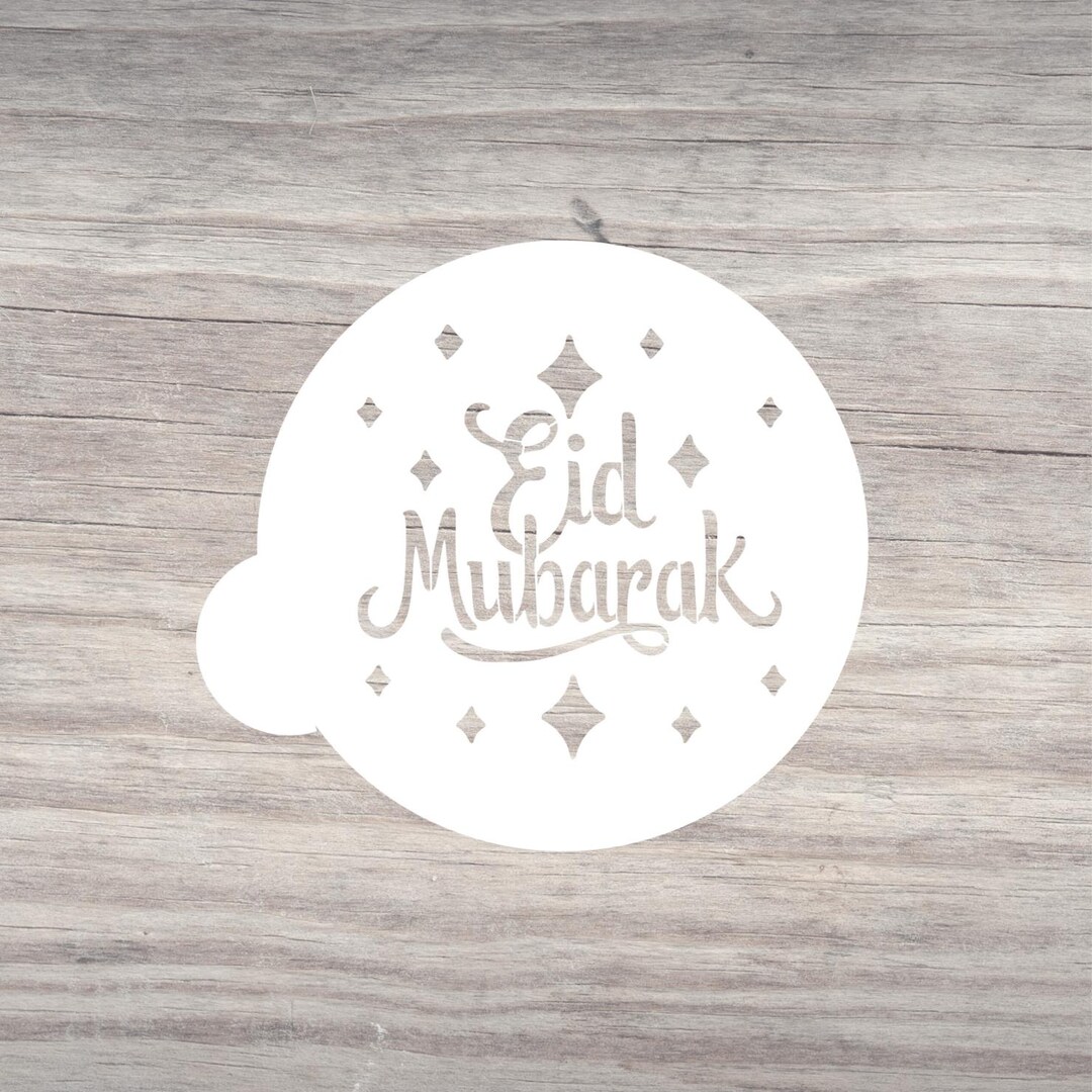 Eid Mubarak-cookie Stencil-mini Stencil-reusable Stencil-islamic ...