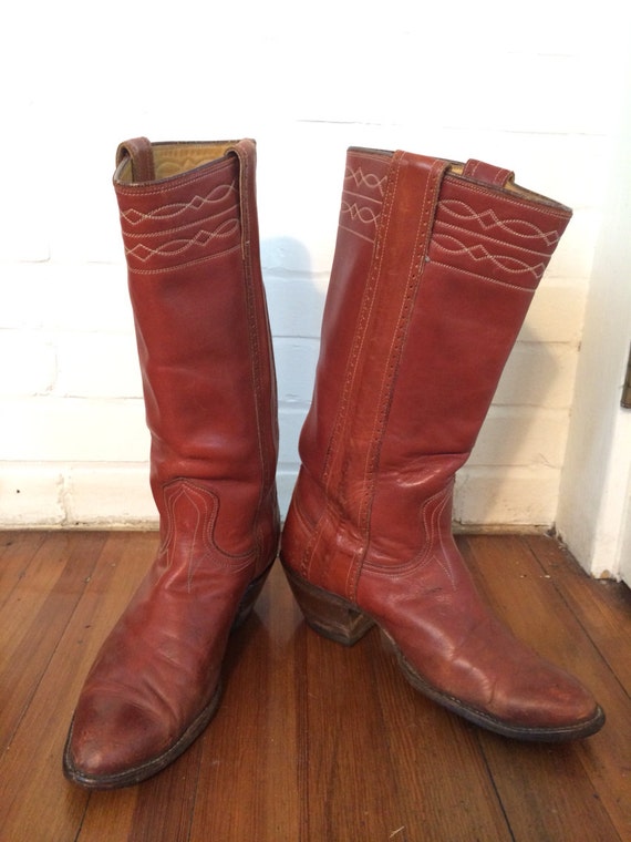 Vintage Men's Tony Lama Boots Size 9 - Gem
