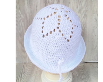 Summer hat women in cotton, CHOOSE COLOR and SIZE