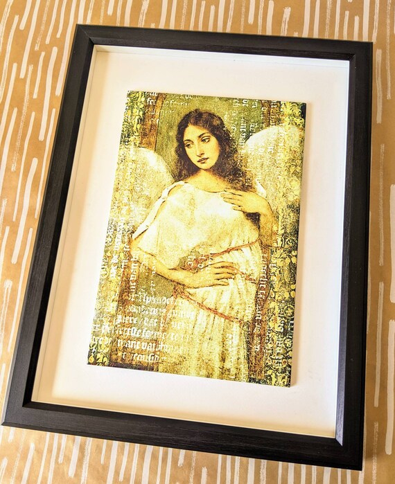Angel ceramic art tile