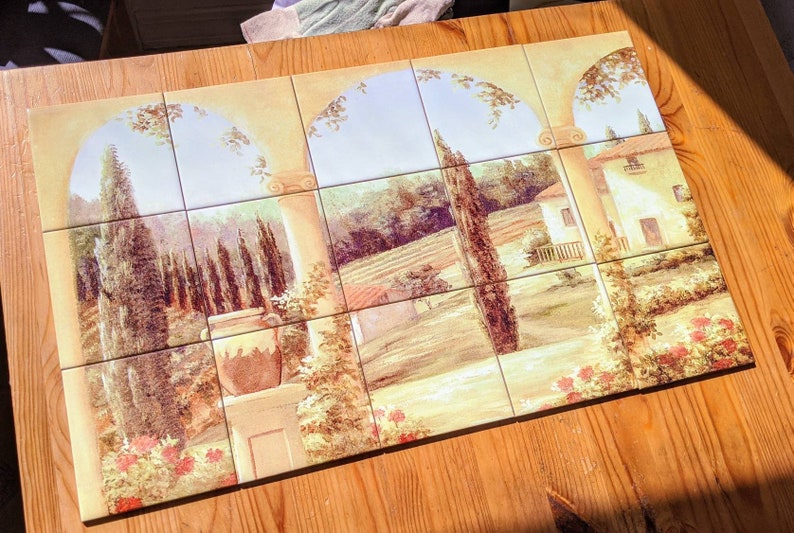 Madrid Spain Ceramic Tile Mural. Etsy