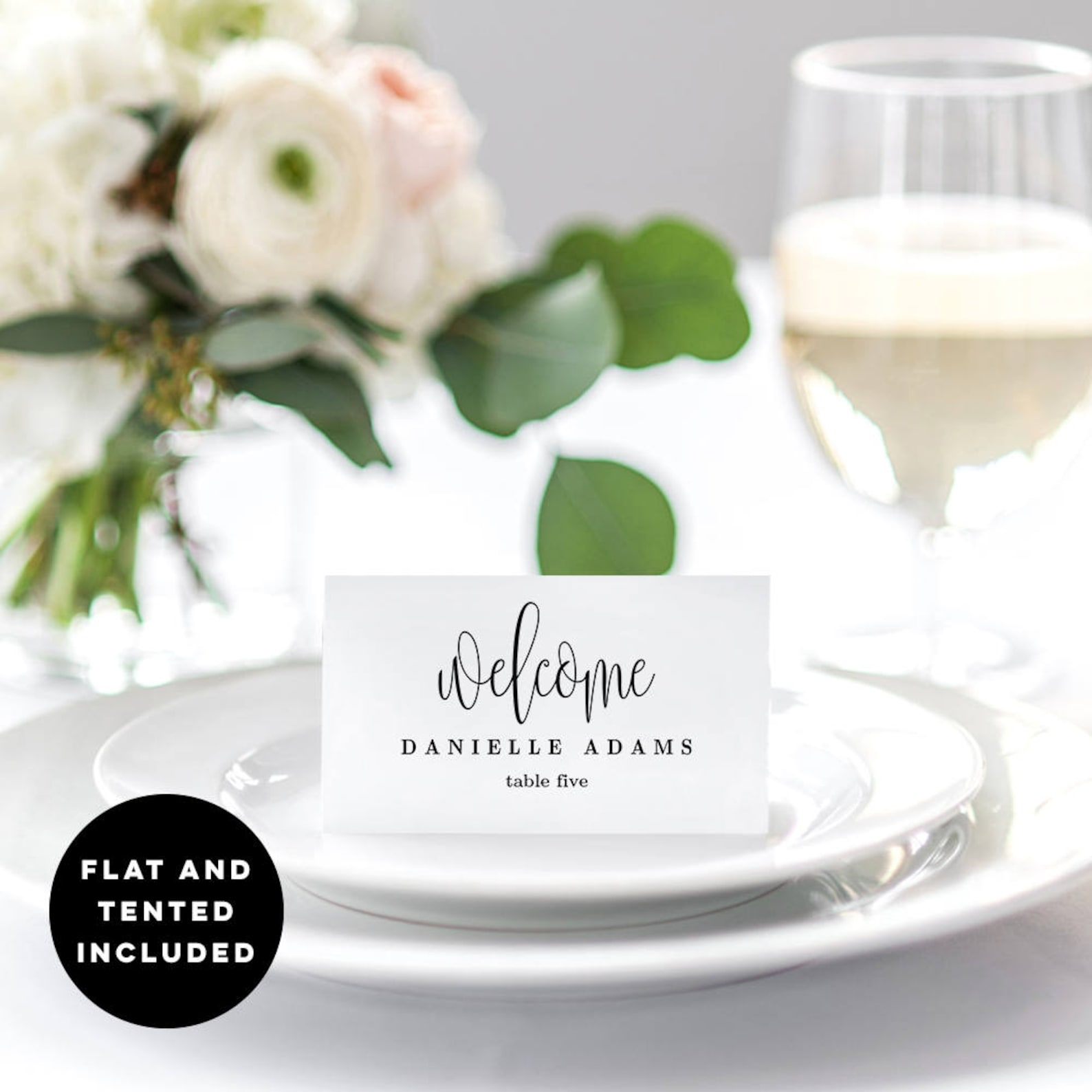 Avery Compatible Wedding Place Cards Template Wedding Seating - Etsy