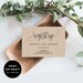 Registry Cards Editable Template Printable PDF Template Wedding ...
