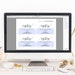 Registry Cards Editable Template Printable PDF Template Wedding ...
