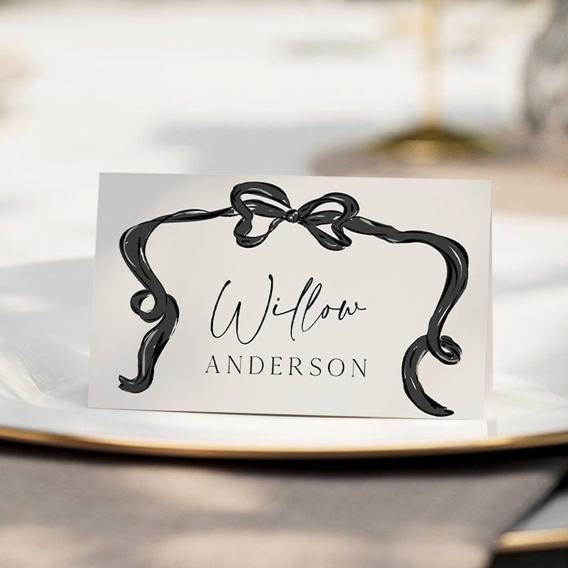 Bridal Shower Place Cards - Etsy