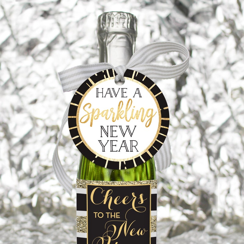 Champagne Tags - Etsy