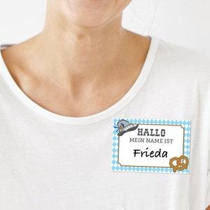 Printable Name Tags - Oktoberfest Name Tags - Hallo Name Tag - Funny Name Tag Printable - Avery 5395 - Instant Download - Oktoberfest