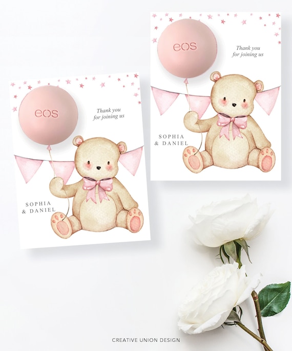 Chapstick baby shower favors cheap