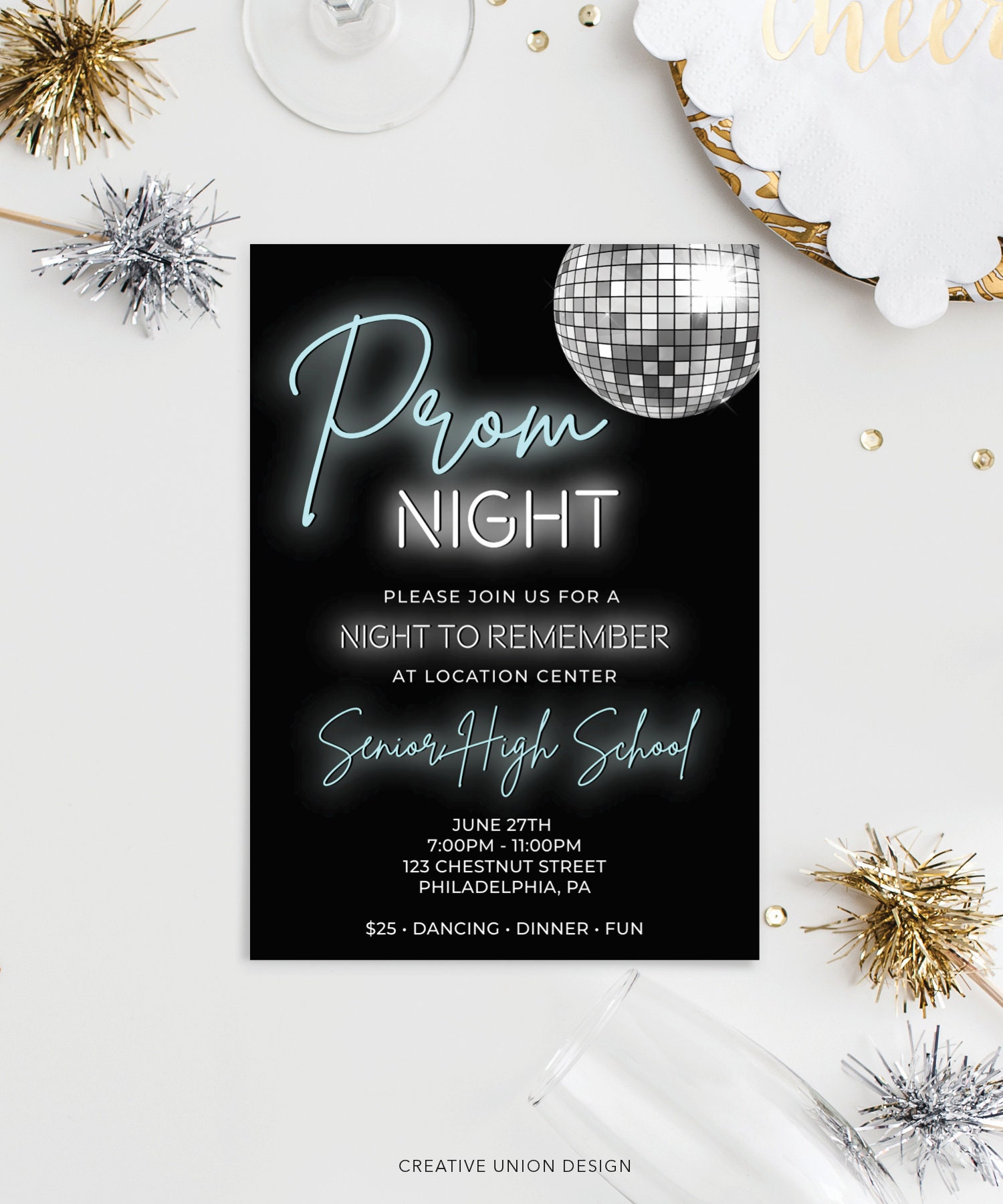 neon-prom-party-invite-template-prom-invitation-disco-prom-party-invite-download-prom-send-off-invite-editable-printable-school-etsy
