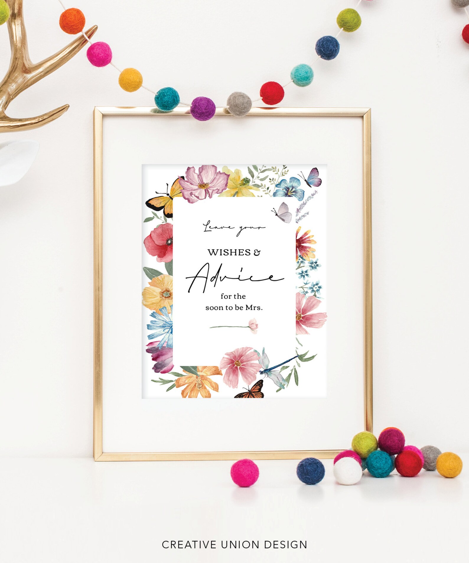 Advice and Wishes for the Bride Template Advice for the Soon - Etsy