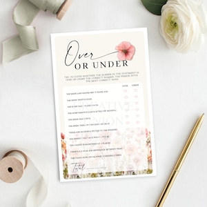 Gioco per addio al nubilato con fiori selvatici, giochi per addio al nubilato con fiori colorati, decorazioni per addio al nubilato, download, steli di fiori, amore in fiore