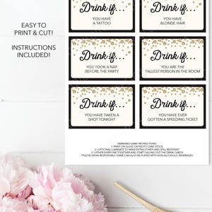 Bachelorette Party Game Drink If Game Printable Bachelorette Game Drinking Games Bachelorette Party Ideas Bachelorette Weekend image 4