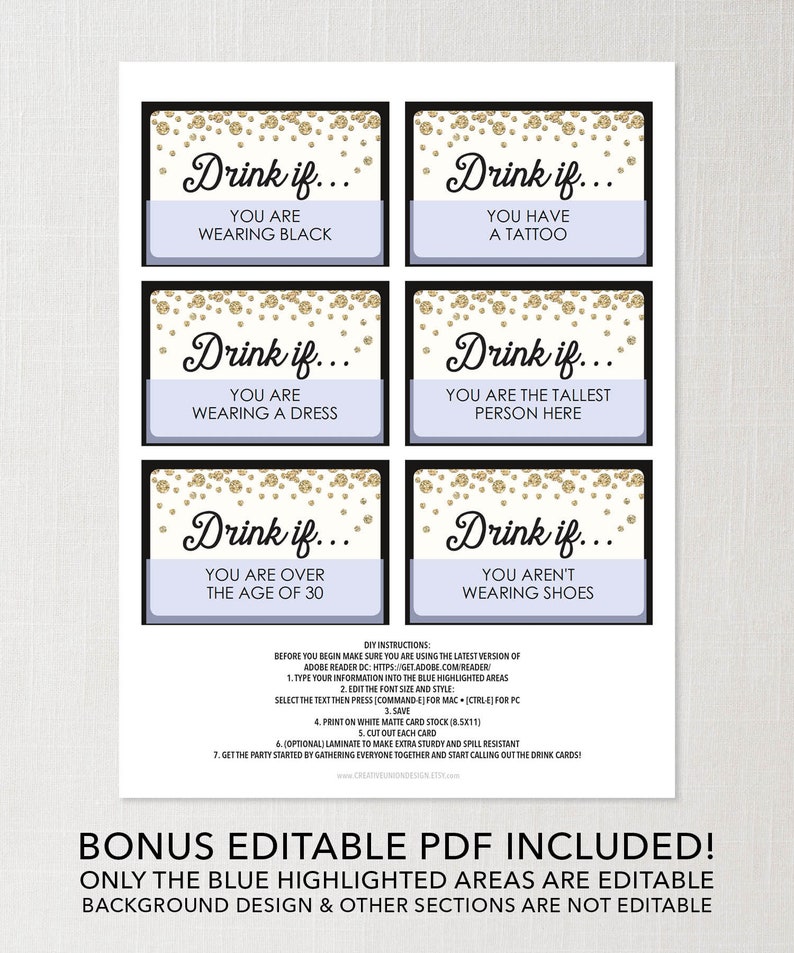 Bachelorette Party Game Drink If Game Printable Bachelorette Game Drinking Games Bachelorette Party Ideas Bachelorette Weekend image 5