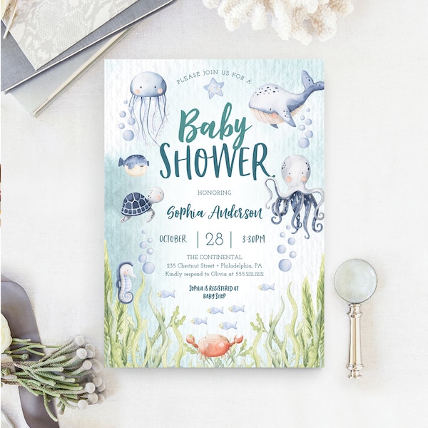 Nautical Girl Baby Shower - Etsy