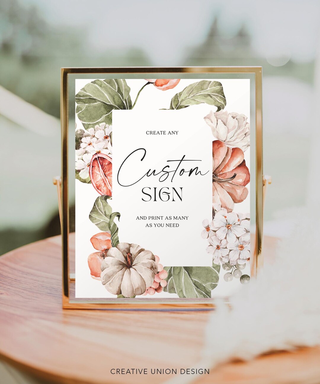 Editable Custom Sign Template Custom Baby Shower Sign Bridal Shower