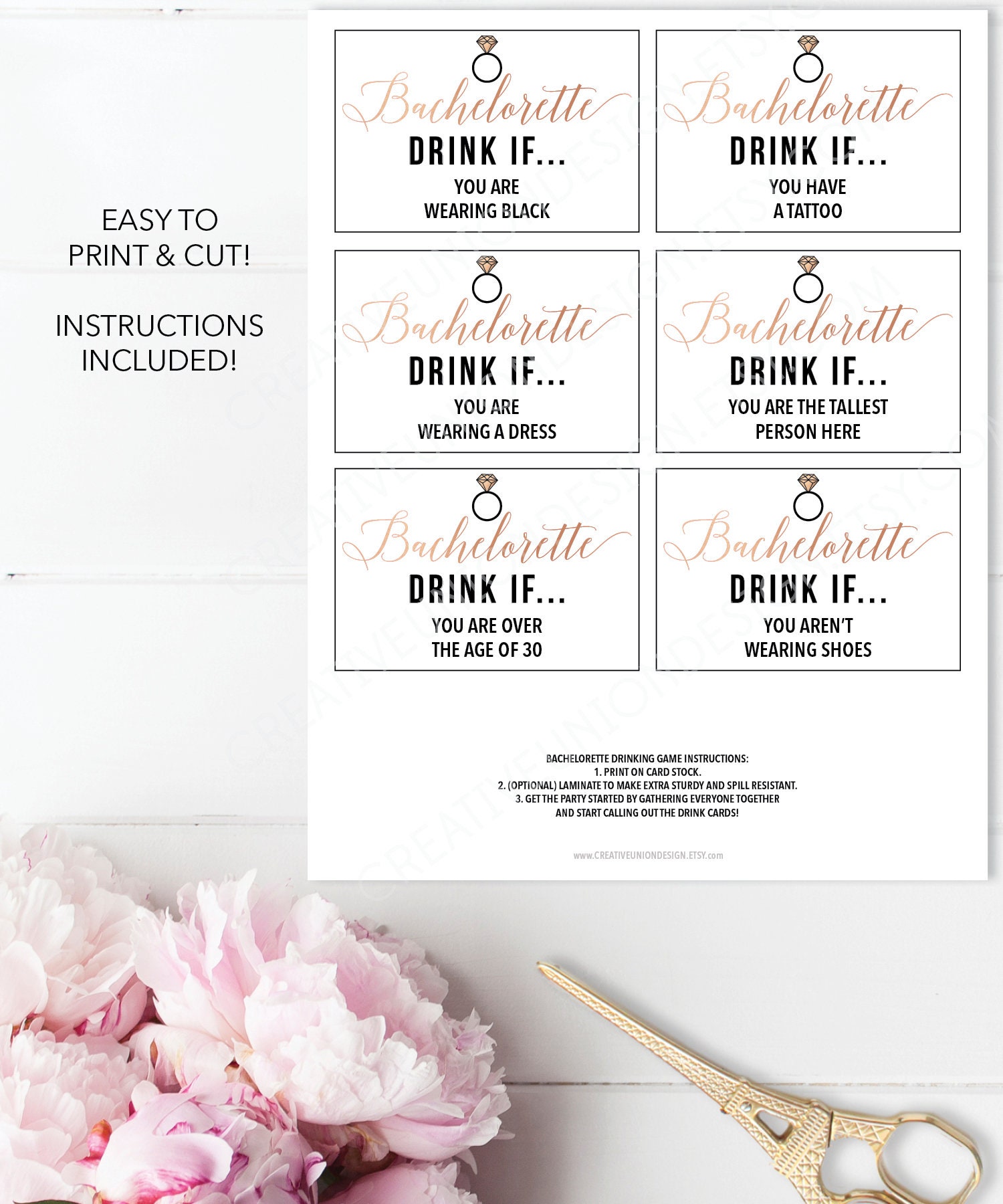 bachelorette-party-game-drink-if-game-printable-bachelorette-games-bachelorette-party-drink-if-game-bachelorette-drinking-game-etsy for Drink If Bachelorette Game Free Printable Bachelorette Party Game - Drink If Game - Printable Bachelorette Games - Bachelorette Party - Drink If Game - Bachelorette Drinking Game - Etsy for Drink If Bachelorette Game Free Printable