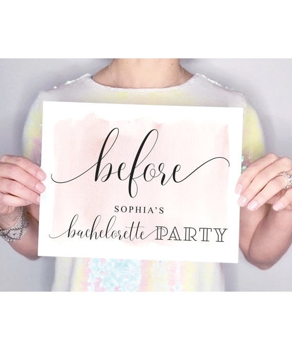 Bachelorette Party Before And After Photo Props Mug Shot Bachelorette Party Decorations Bachelorette Party Games Ideas Instant Download By Creative Union Design Catch My Party
