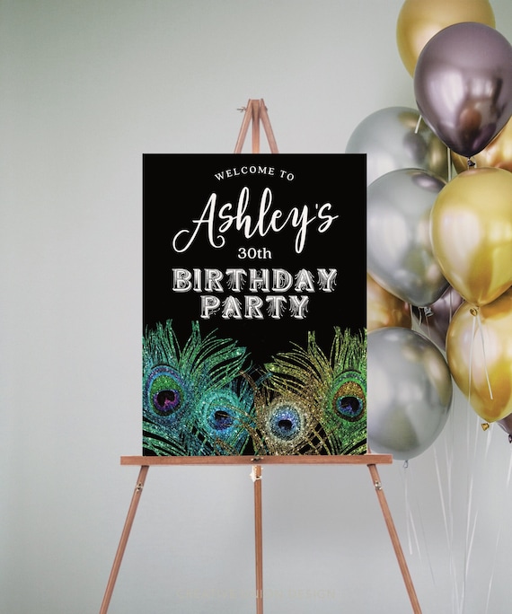 Celebration of Life Ideas Memory Table Sign Feathers