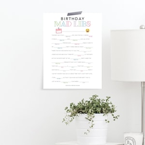 Kids Birthday Printable Games Bundle, Birthday Party Games, Birthday ...