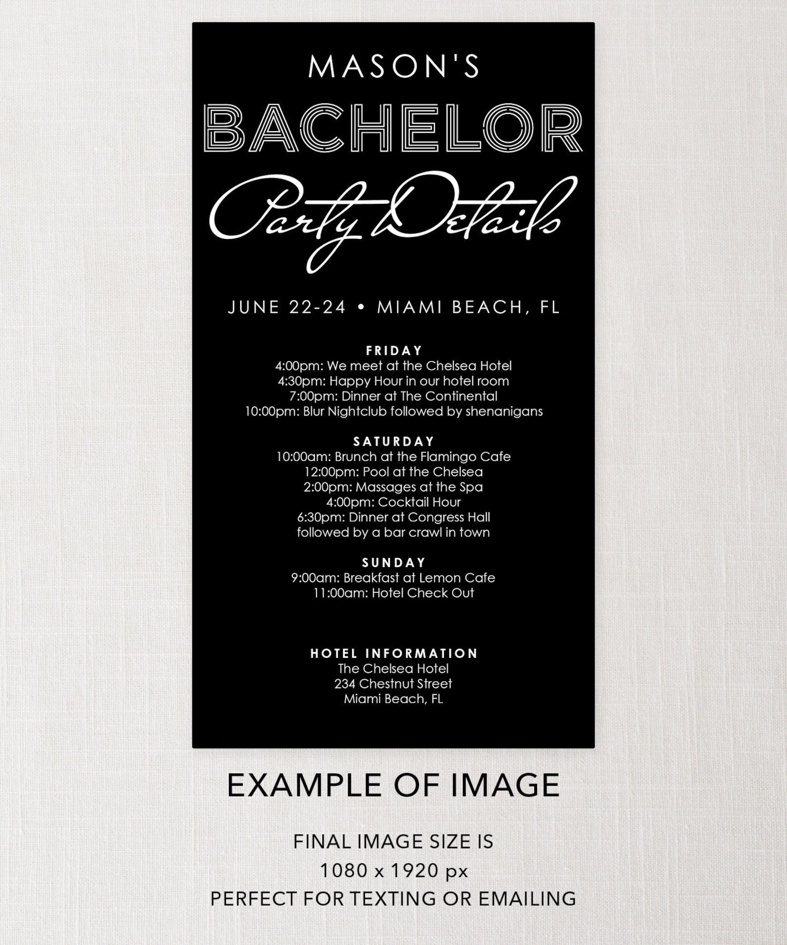 bachelor-party-itinerary-template