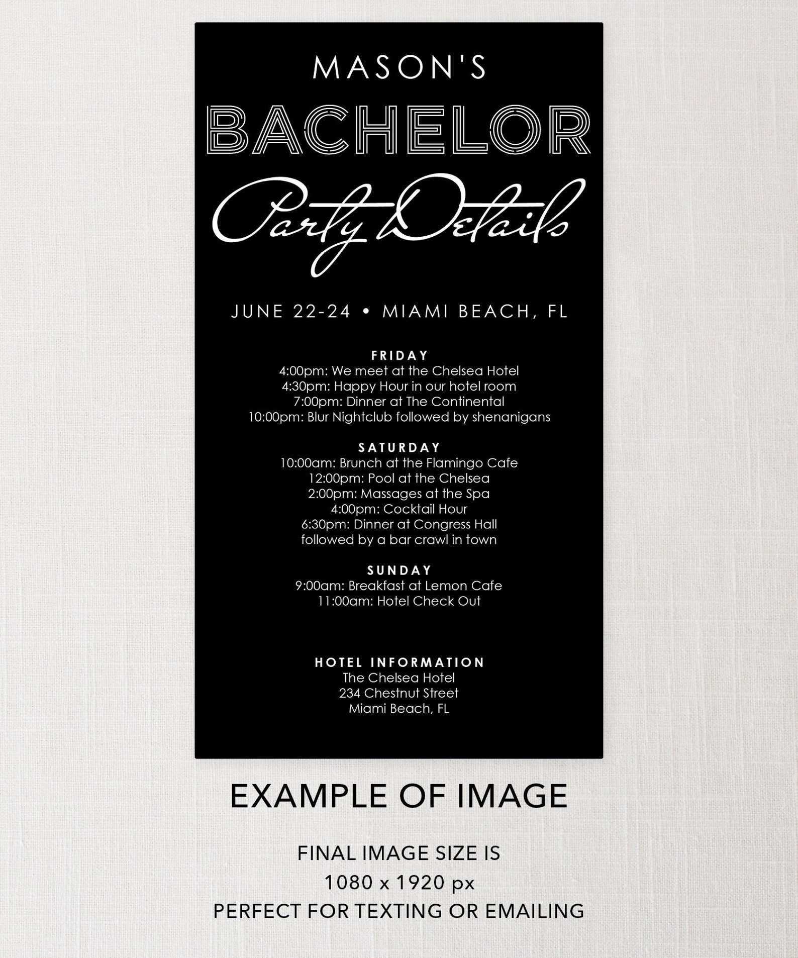 bachelor-party-itinerary-template