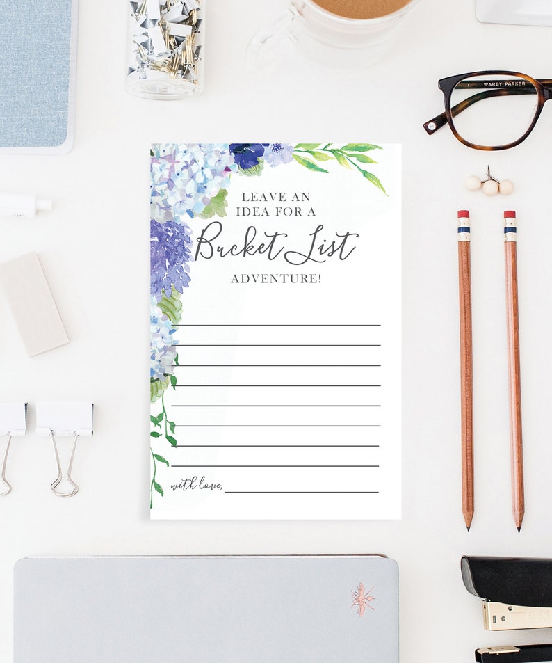 Bucket List Cards Wedding Cards Keepsake Guest Book Etsy