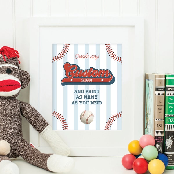 Rookie Year Sign Printable - Etsy