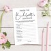 Finish the Bachelorette's Sentence Bachelorette Party Games Printable ...