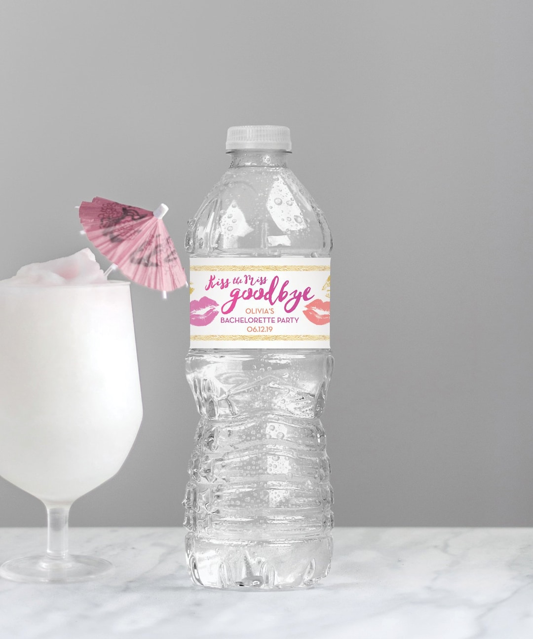 Bachelorette Party Water Bottle Labels Editable Water Bottle Labels ...