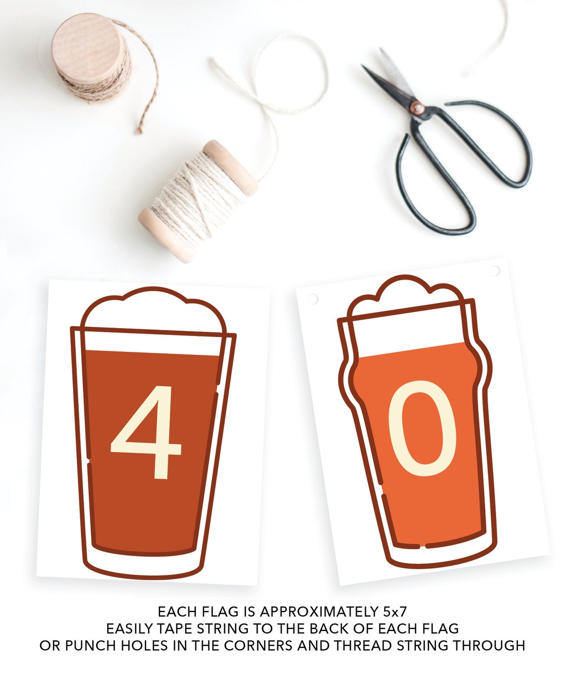 Editable Cheers to Beers any Age Beer Banner Beer Birthday Etsy