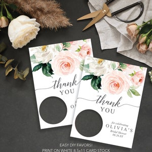 EOS Lip Balm Bridal Shower Favors, Printable, Thank You Favors, Easy ...