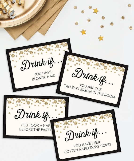 Bachelorette Party Game Drink If Game Printable Bachelorette Game Drinking Games Bachelorette Party Ideas Bachelorette Weekend