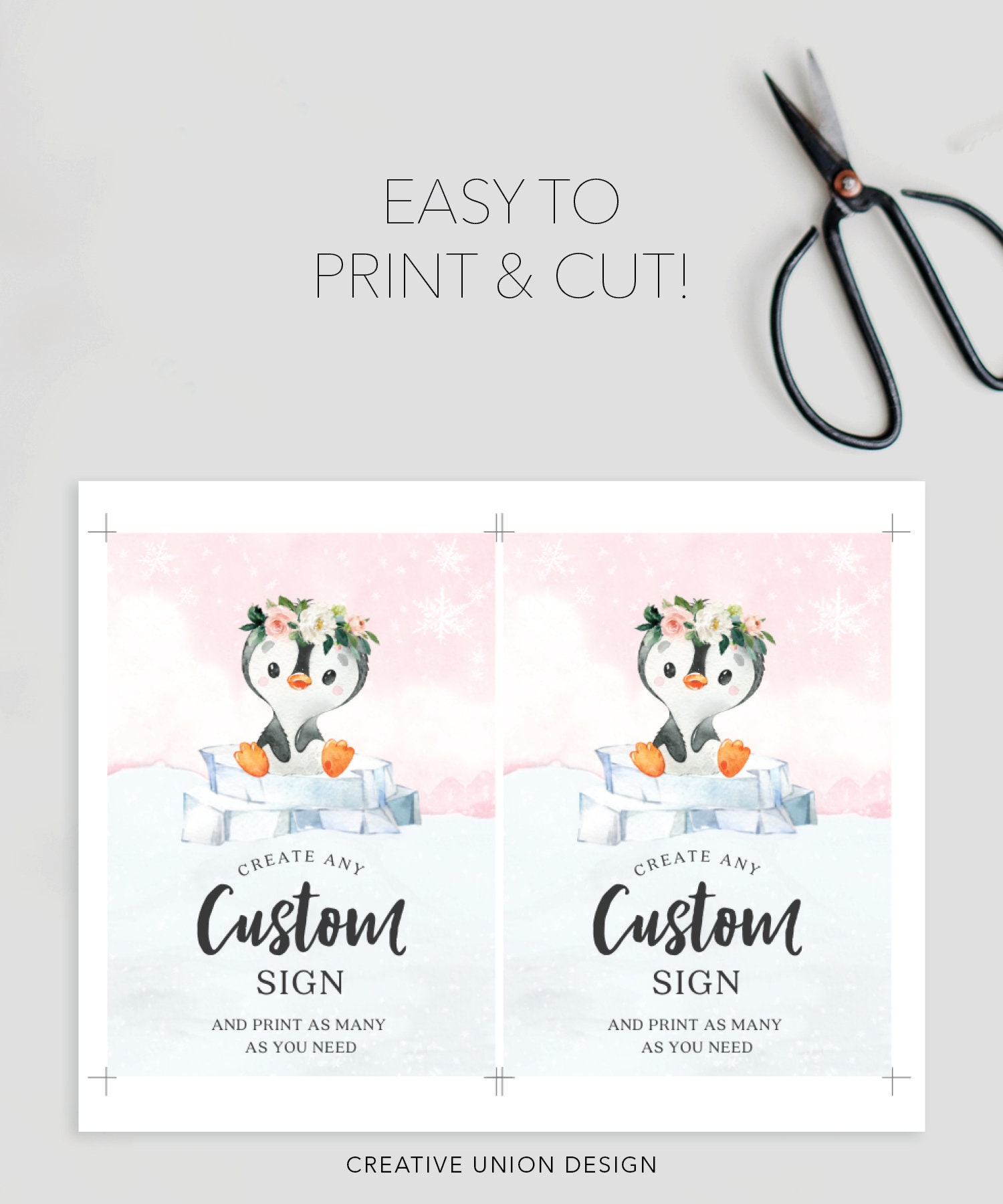 Editable Custom Sign Template, Custom Baby Shower Sign, Favors, Gifts ...