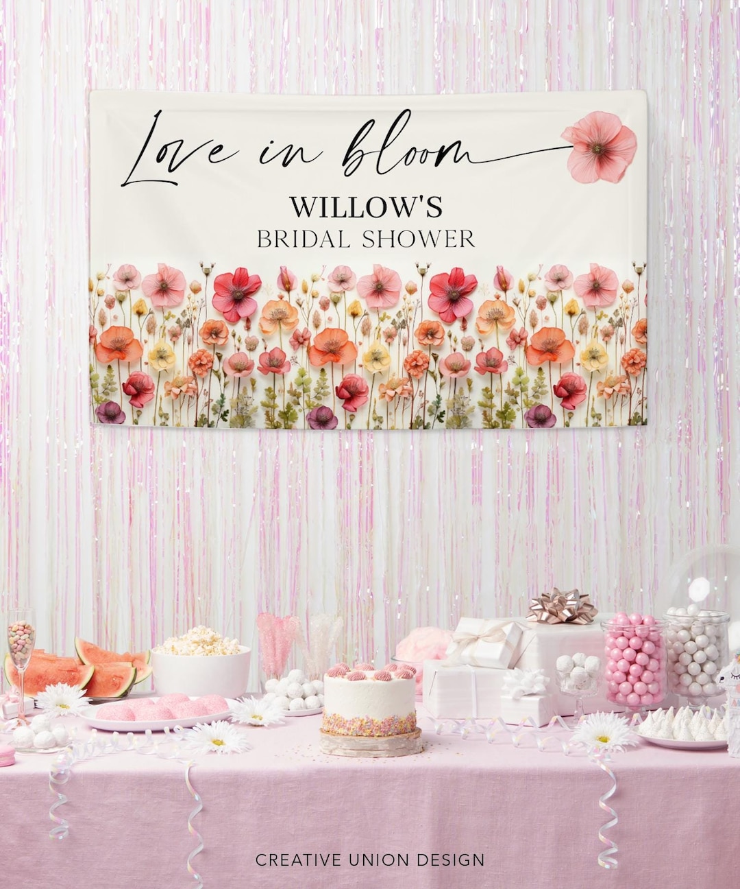 Bridal Shower Banner Template