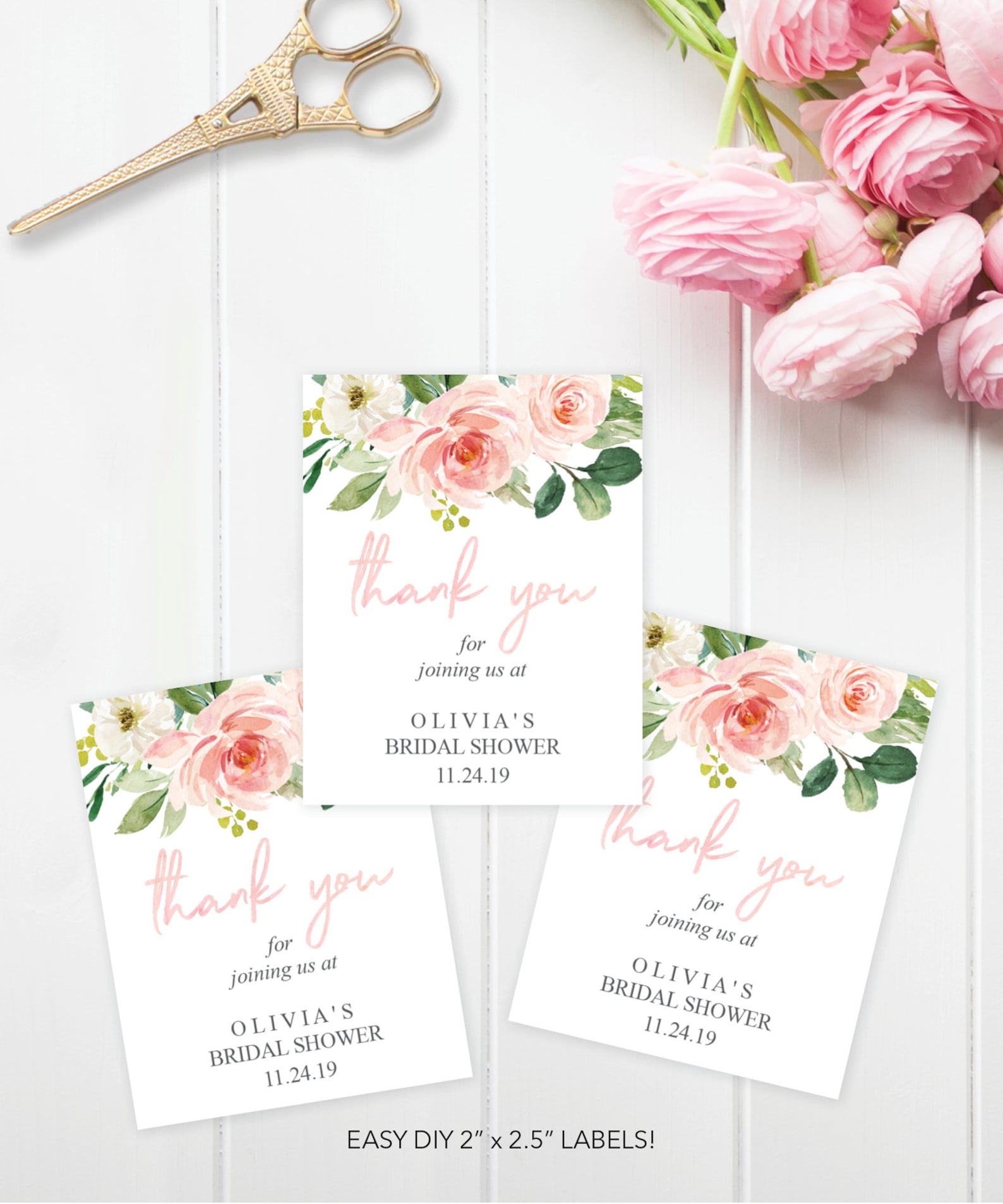 Mini Wine Labels Bridal Shower Wine Labels Wedding Favors - Etsy