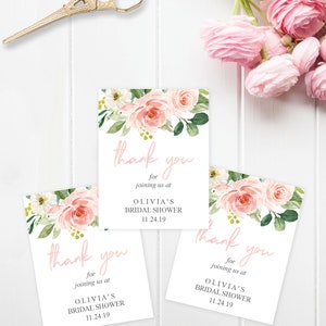 Mini Wine Labels - Bridal Shower Wine Labels - Wedding Favors - Wine ...