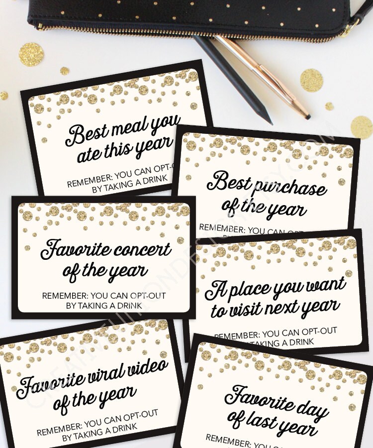 new years eve party games best memories of 2021 printable etsy new zealand