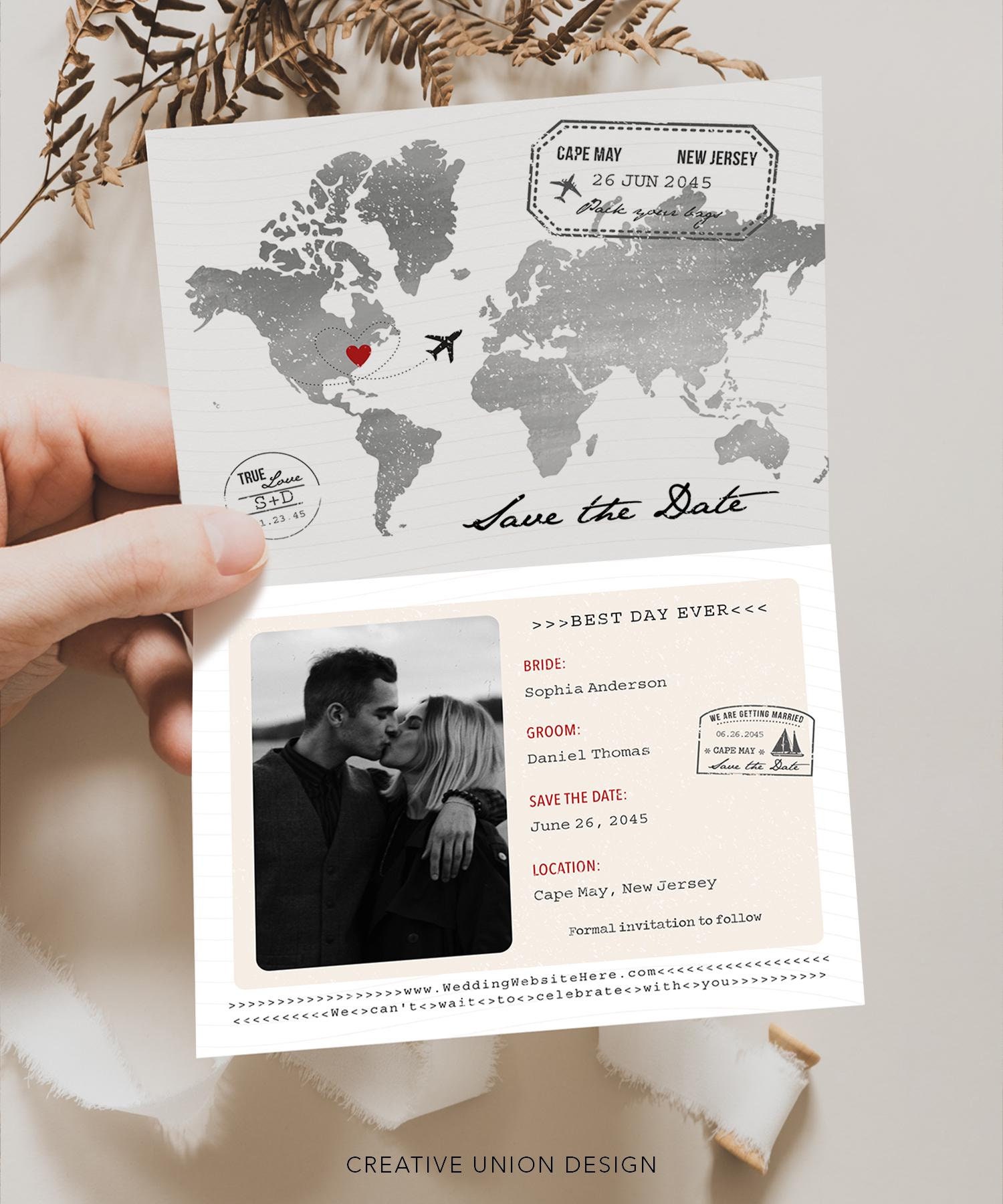 Passport Save The Date