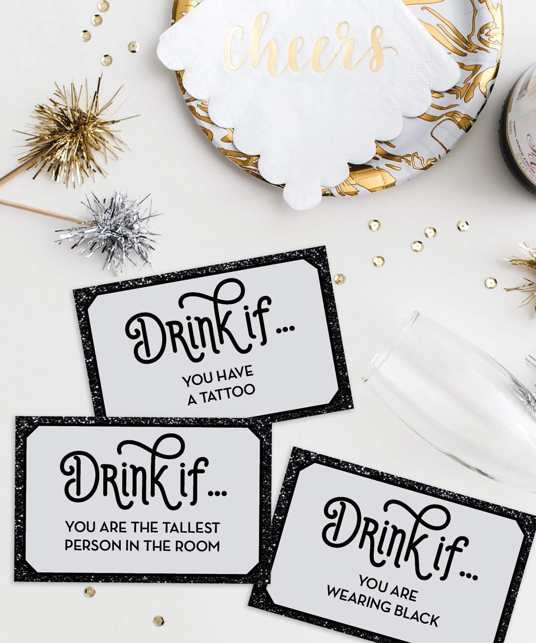 New Years Eve Game Drink If Game Printable New Year's Eve New Years Eve ...