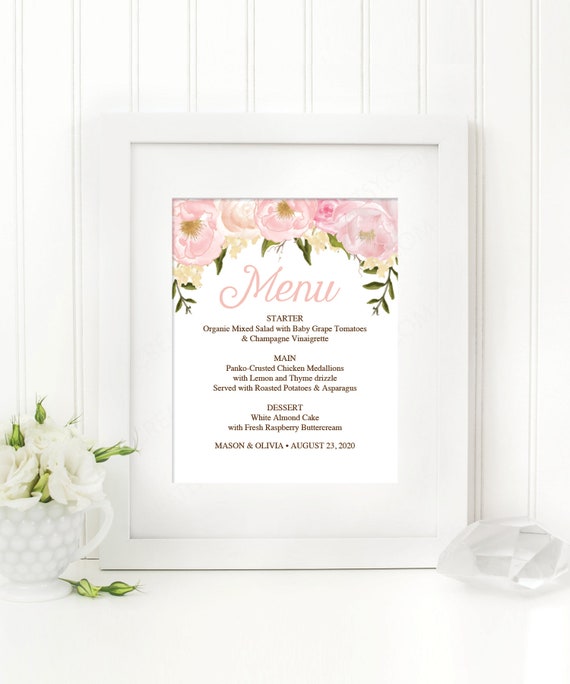 printable-menu-sign-8x10-printable-menu-bridal-shower-menu-wedding