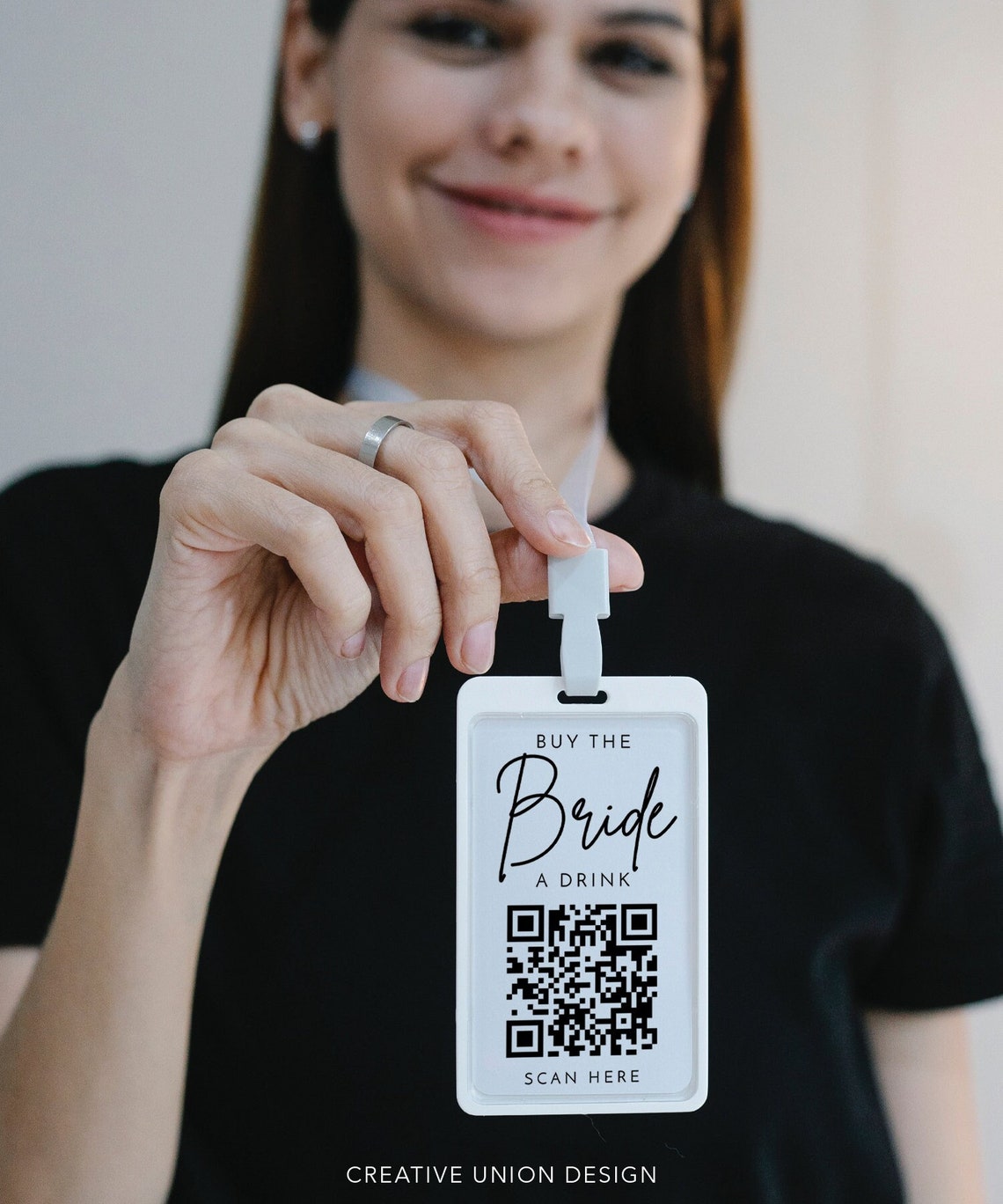 Buy the Bride A Drink Template Bachelorette Party Venmo QR - Etsy