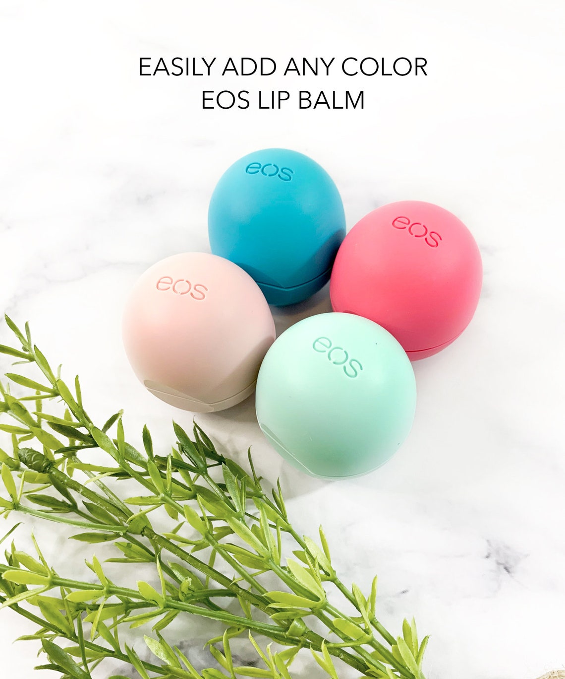 EOS Lip Balm Bridal Shower Favors Printable Personalized Etsy